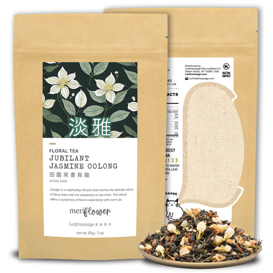 Jubilant Jasmine Oolong Floral Tea 淡雅